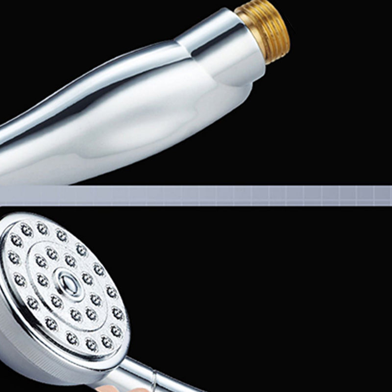 Contemporary Brass Round Hand Shower Water Filtration Shower Head