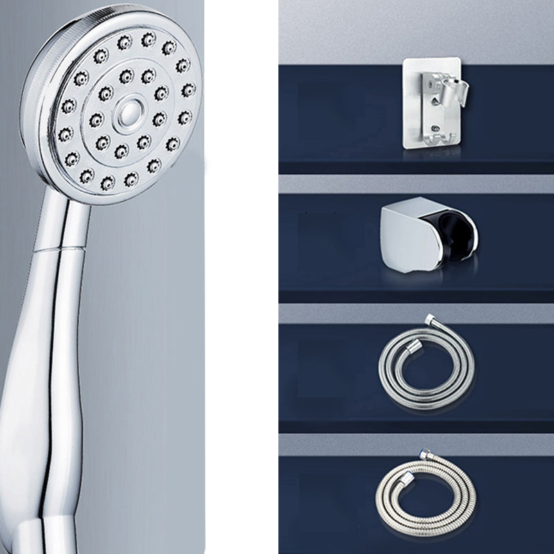 Contemporary Brass Round Hand Shower Water Filtration Shower Head