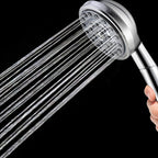 Contemporary Brass Round Hand Shower Water Filtration Shower Head