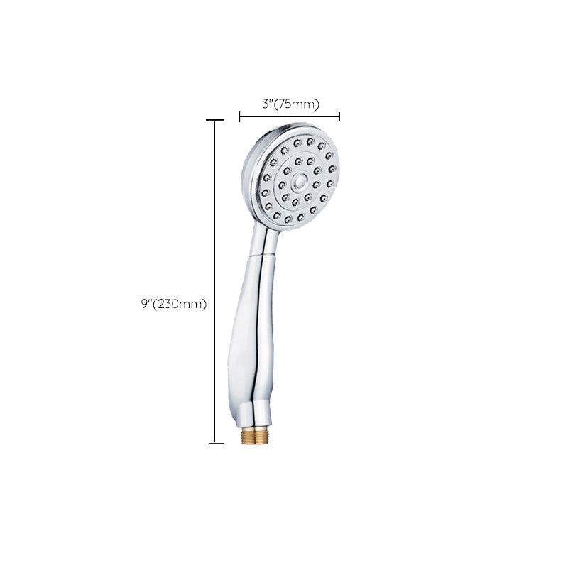 Contemporary Brass Round Hand Shower Water Filtration Shower Head