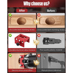 Door Latch Mortise Tool for Router