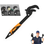 Multifunction pipe wrench