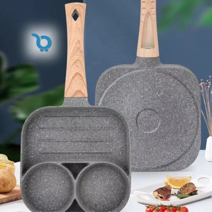 TriServePro – prepare complete meals simultaneously without flavor mixing