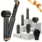 ProStyler 5-in-1 Hair Styling Set - Hair Dryer, Curling Iron and Straightening Brush