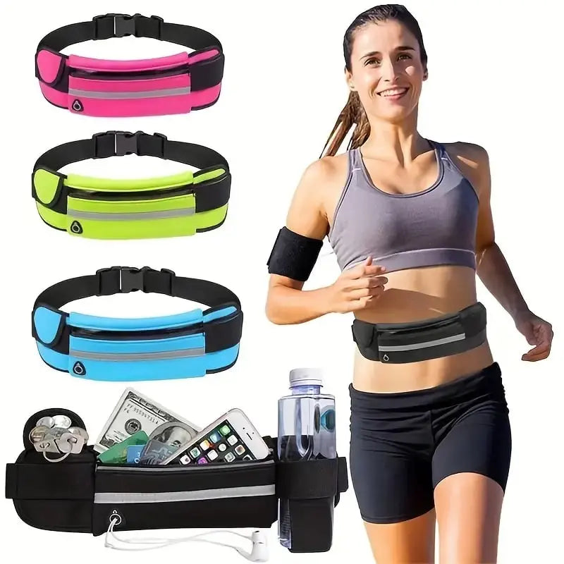 Sporty running and belt bag – Lightweight, secure, practical
