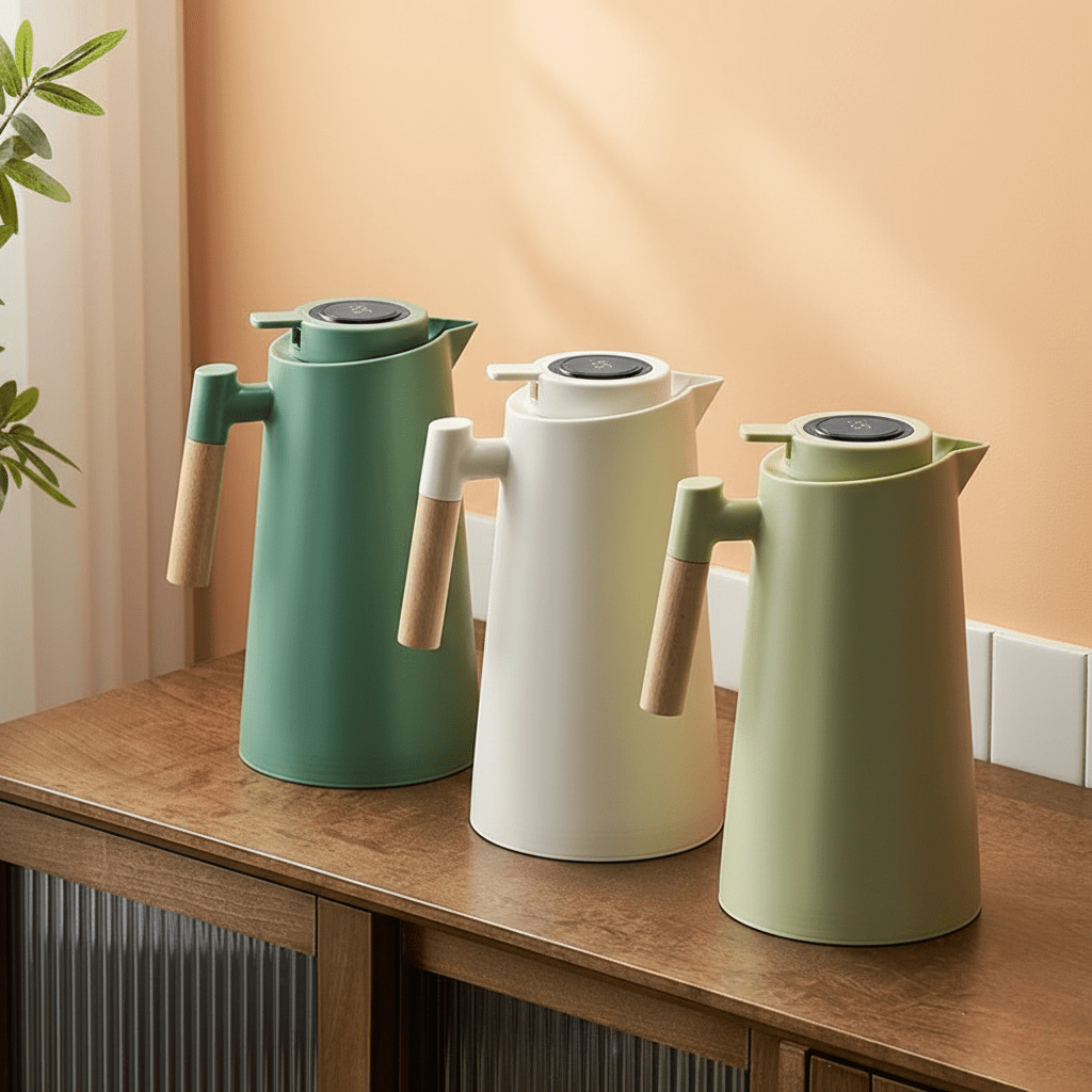 Robust Thermos Flask made of Stainless Steel, Leak-Proof and Stylish
