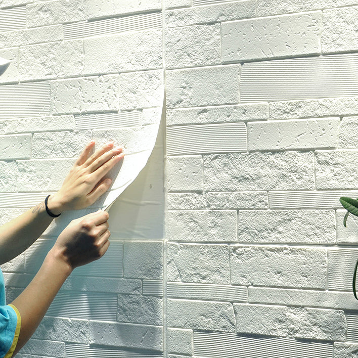 Plastic wall cladding contemporary peel and stick wall cladding