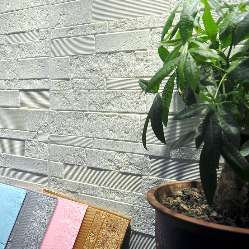 Plastic wall cladding contemporary peel and stick wall cladding