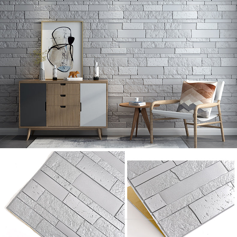 Plastic wall cladding contemporary peel and stick wall cladding
