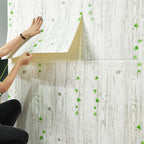Plastic Wall Paneling Peel and Stick 3D Wall Paneling with waterproof