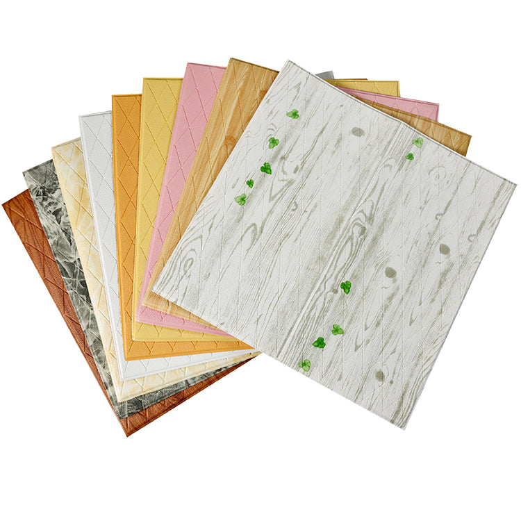 Plastic Wall Paneling Peel and Stick 3D Wall Paneling with waterproof