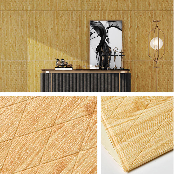 Plastic Wall Paneling Peel and Stick 3D Wall Paneling with waterproof