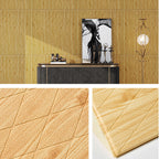 Plastic Wall Paneling Peel and Stick 3D Wall Paneling with waterproof