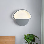 Mushroom-shaped wall lamp wall light contemporary acrylic gray LED wall-mounted light for bedroom