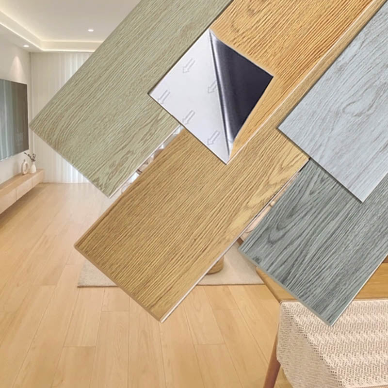 Fire Protection PVC Flooring Self-Adhesive Waterproof Wood Look PVC Flooring