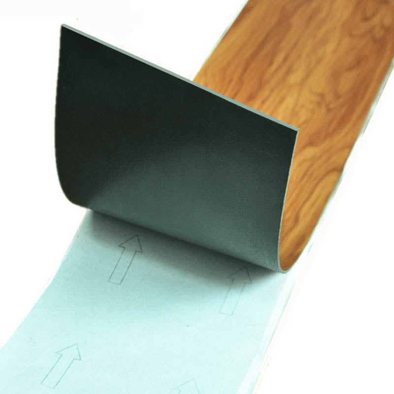 Fire Protection PVC Flooring Self-Adhesive Waterproof Wood Look PVC Flooring