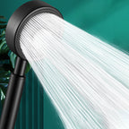 Modern round hand shower water-saving shower head made of stainless steel