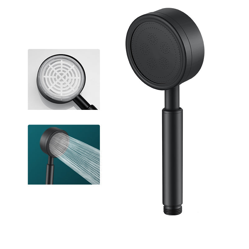 Modern round hand shower water-saving shower head made of stainless steel