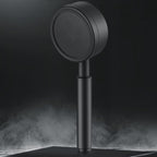 Modern round hand shower water-saving shower head made of stainless steel