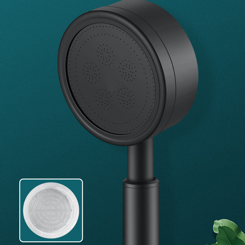 Modern round hand shower water-saving shower head made of stainless steel