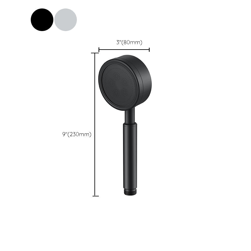 Round Hand Shower Water-Saving Shower Head Made of Stainless Steel
