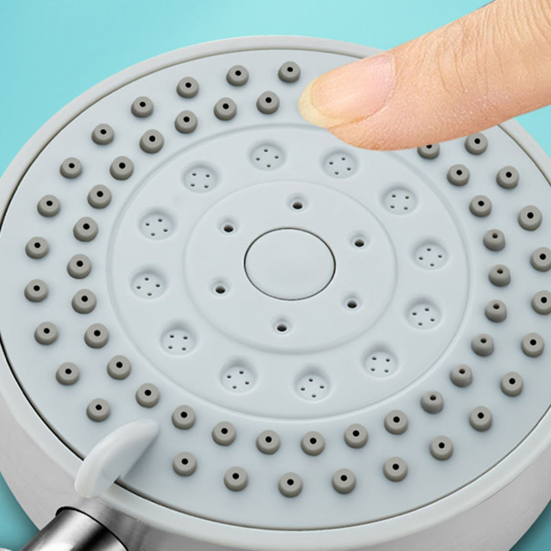 Stainless Steel Round Hand Shower Adjustable Spray Pattern Shower Head