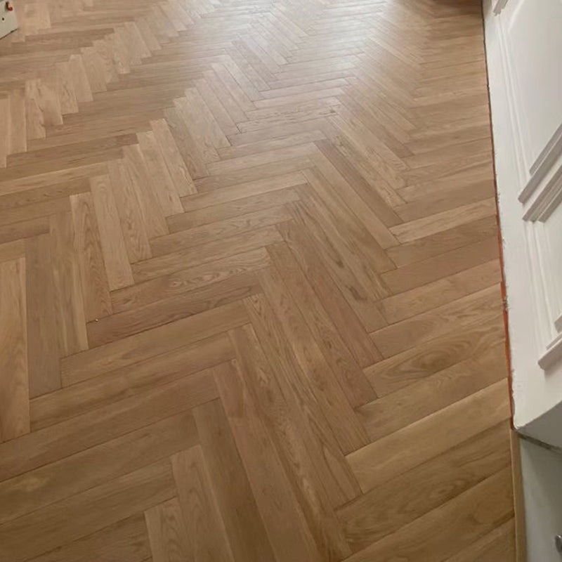 Traditional Wood Tiles Wire Brushed Parquet Click Lock Wood Floor Panels