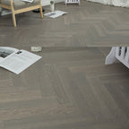Traditional Wood Tiles Wire Brushed Parquet Click Lock Wood Floor Panels