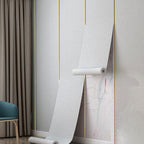 Contemporary Style Wall Panel Linen Living Space Peel and Stick Wall Covering