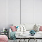 Contemporary Style Wall Panel Linen Living Space Peel and Stick Wall Covering
