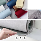 Contemporary Style Wall Panel Linen Living Space Peel and Stick Wall Covering