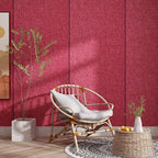 Contemporary Style Wall Panel Linen Living Space Peel and Stick Wall Covering
