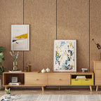 Contemporary Style Wall Panel Linen Living Space Peel and Stick Wall Covering