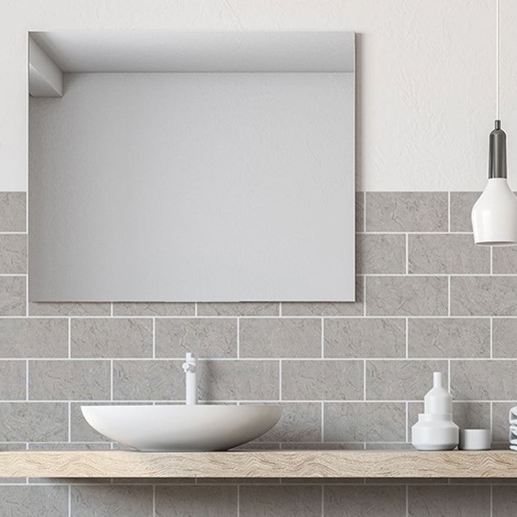 Modern Peel & Stick Subway Tiles PVC Wallpaper for Kitchen Backsplash