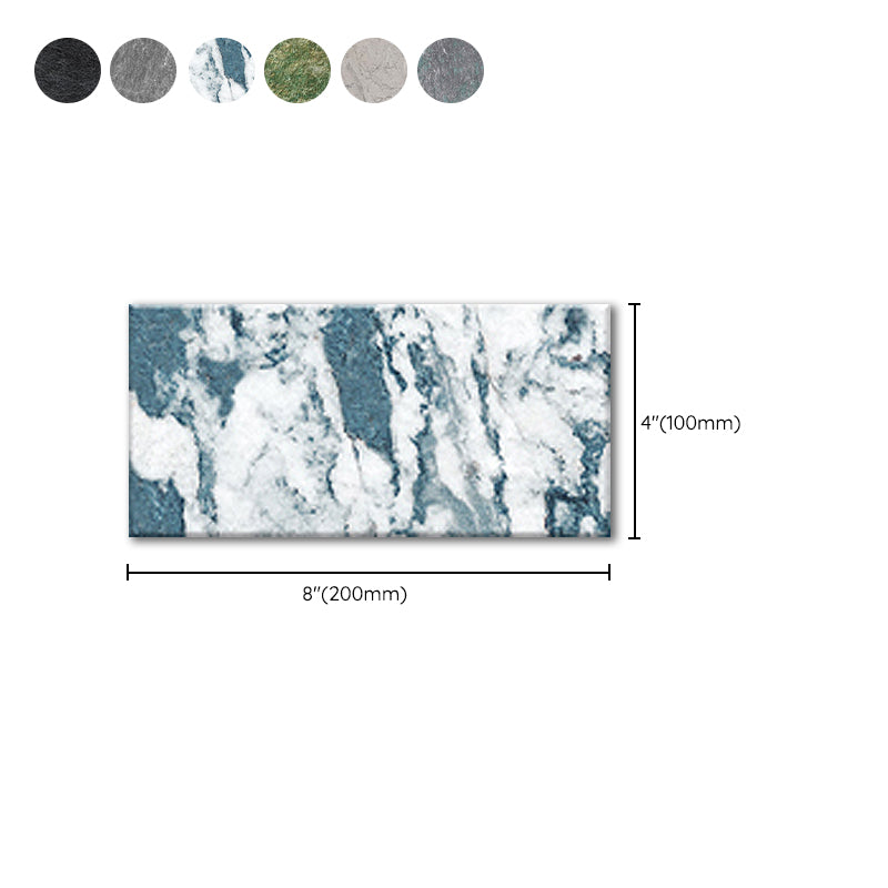 Modern Peel & Stick Subway Tiles PVC Wallpaper for Kitchen Backsplash