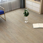 Waterproof PVC flooring fireproof self-adhesive wood look PVC flooring