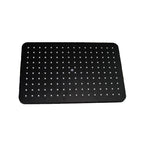 Modern rectangular shower head combo standard spray pattern with hand shower