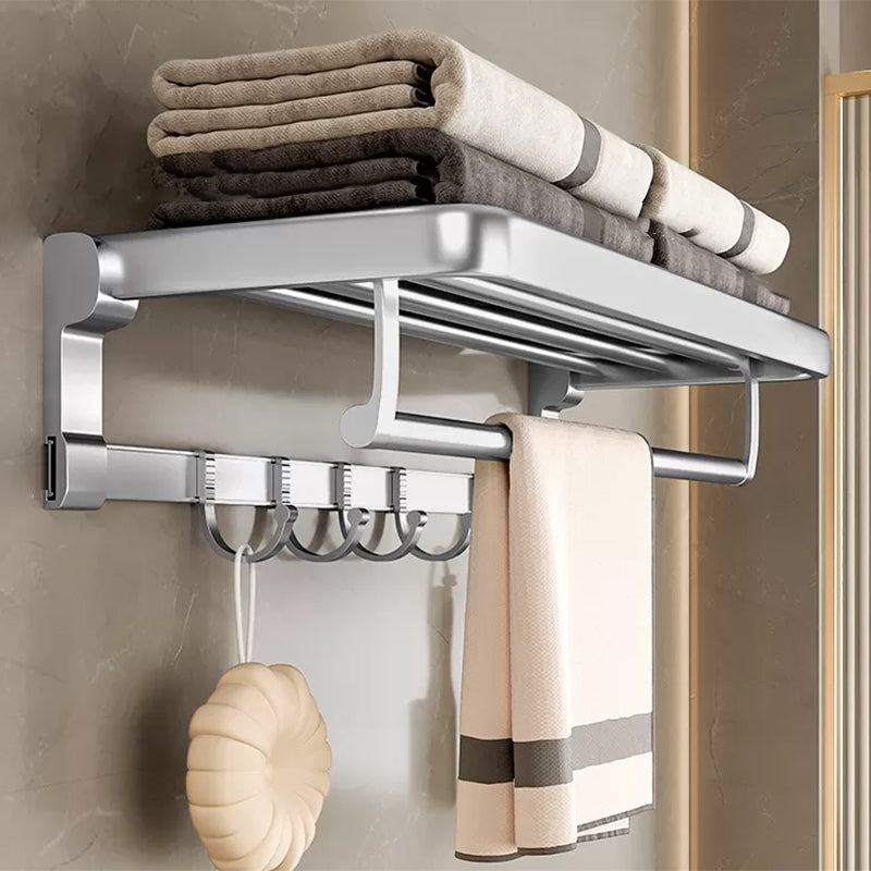 Metal Bathroom Hardware Set Adhesive Installation Bathroom Accessory Kit