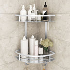Metal Bathroom Hardware Set Adhesive Installation Bathroom Accessories Kit
