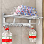 Metal Bathroom Hardware Set Adhesive Installation Bathroom Accessory Kit