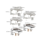 Metal Bathroom Hardware Set Adhesive Installation Bathroom Accessory Kit