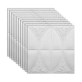 Modern Style Plastic Wall Panel Living Room Peel and Stick 3D Wall Covering