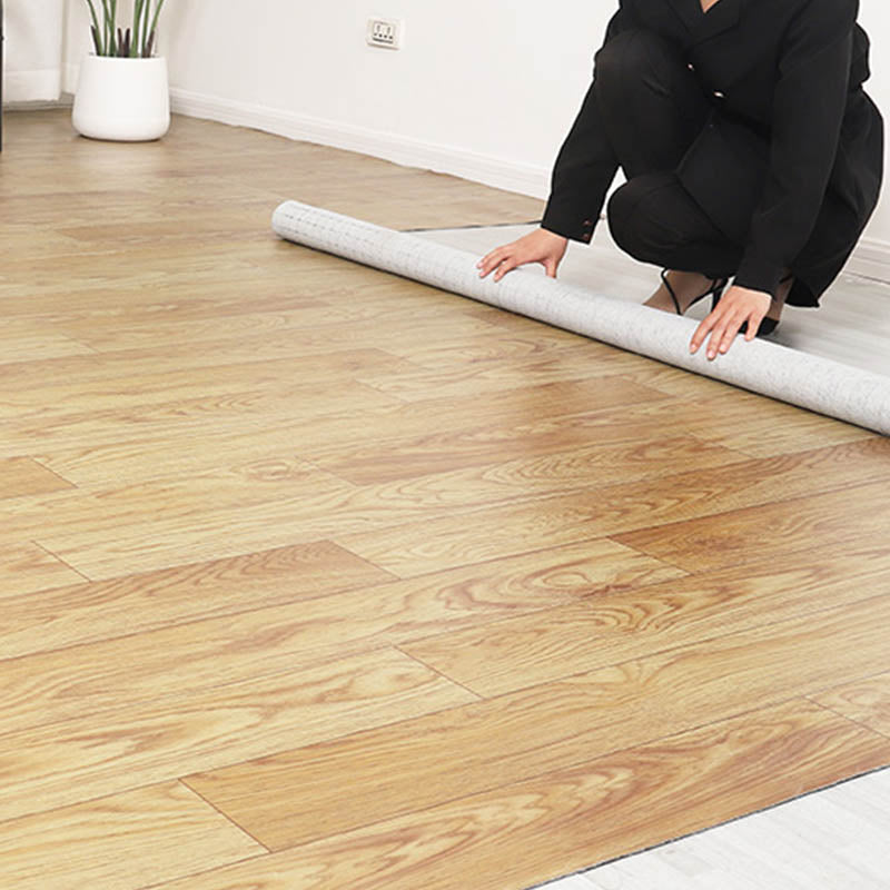 Wood look PVC flooring Waterproof Fire resistant Smooth PVC flooring