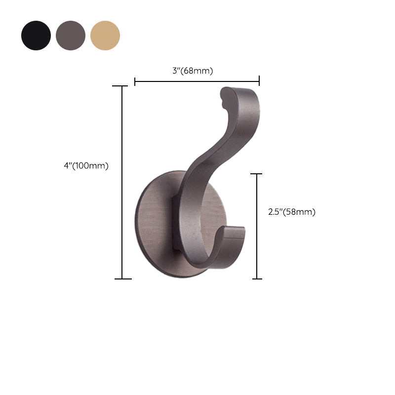 Minimalist Bathroom Accessories individually or in a set Matte Black Bathroom Hardware