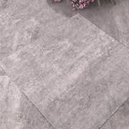 Modern square plastic floor waterproof peel & stick floor tiles