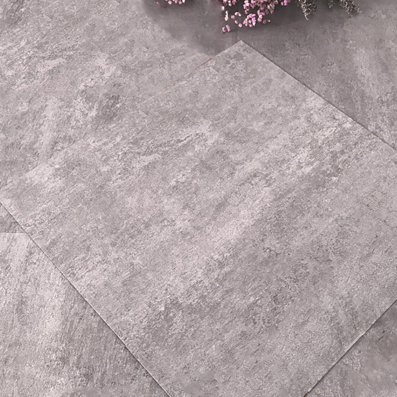 Modern square plastic floor waterproof peel & stick floor tiles