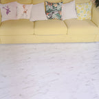 Modern square plastic floor waterproof peel & stick floor tiles