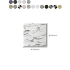 Modern square plastic floor waterproof peel & stick floor tiles