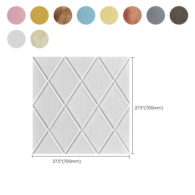 Contemporary Wall Panels 3D Embossed Waterproof Wall Panels
