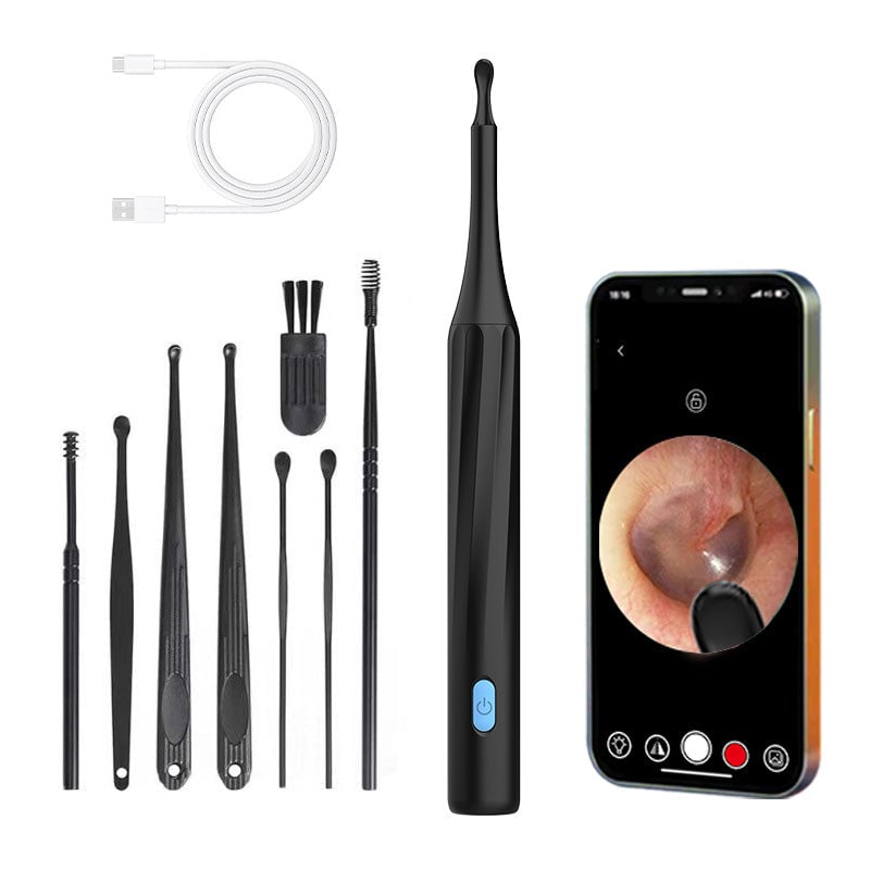 HD Camera Ear Wax Remover Kit